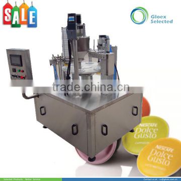 Rotary Type Automatic coffee capsule sealing machine