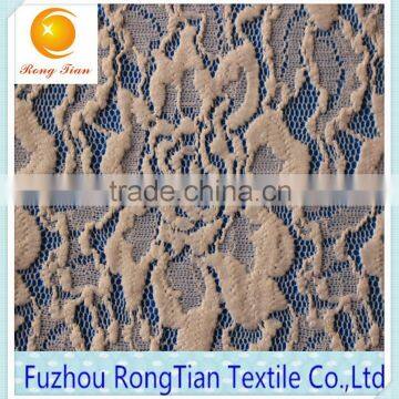 2015 sold high-grade spandex lace fabric for the curtains