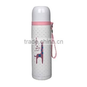 Wholesales Lovely Cartoon 500ML Vacuum Flask China Vacuum Insulated Stainless Steel Water Bottle photo-6