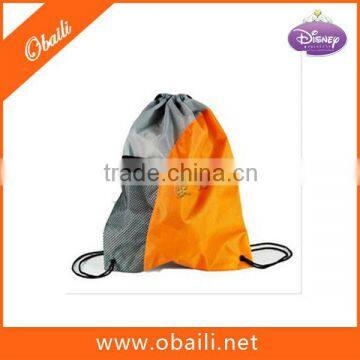 2013 Hot Sale Drawstring Backpack Bag With Bottle Holder /Gym Drawstring Bag