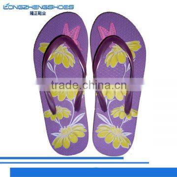 New High Frequency Printing EVA Slippers PE Slipper