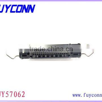 2.16mm Champ 36 pin Female Receptacle DDK PCB Straight DIP Termination Parallel Port Connector for Dot Matrix Printer