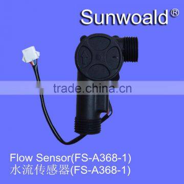 Plastic Water Flow Sensor ABS Black