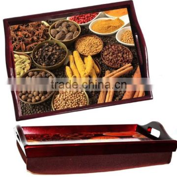 Kaifeng Hot sell wooden lap tray with Cushion