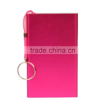 2015 most fashion power bank with keychain for ipad for iphone for samsung