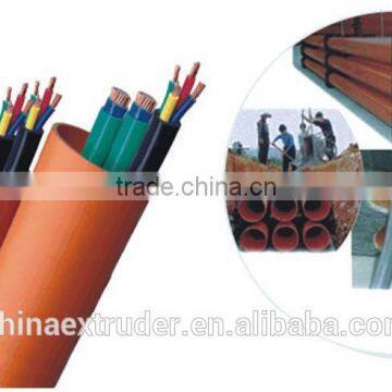 PVC casing pipe extrusion line,electrical tubing production line