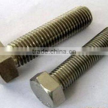 hexagon bolts grade with half thread M16-M100