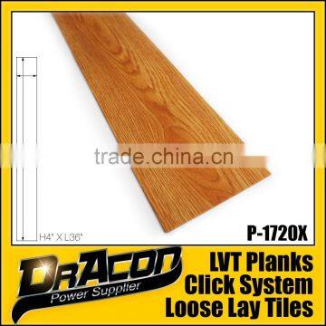 UV Coating Vinyl PVC Flooring for Balcony