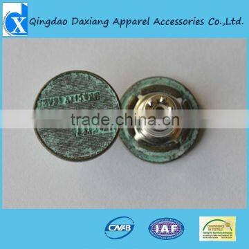 Fancy zinc Alloy fashion shank button