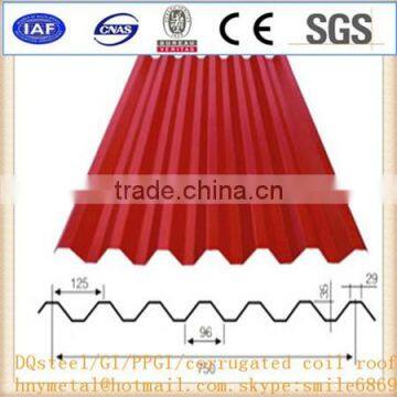 Waterproof Painted Corrugated Steel Roofing Sheets Panel / Color Coated Metal Roof tile                        
                                                Quality Choice