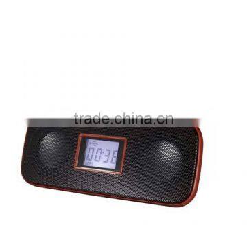 Mini Cube speaker,speaker with time and alarm function