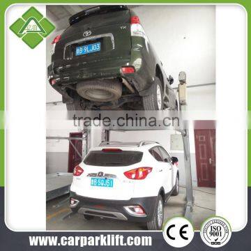 2 Level Car Parking Elevator low Cost Lift