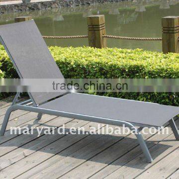 Outdoor mesh fabric Aluminum sun lounger