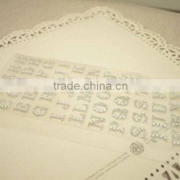 adhesive glitter hologram sticker for decoration