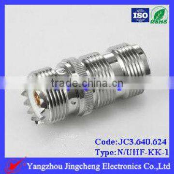N female to UHF female adapter rf connector