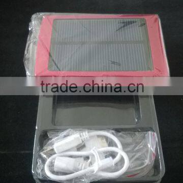 dual ouput solar panel power bank 23000mah solar power bank