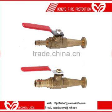 HY002-020C-00 Fire hose reel jet spray nozzle,ball valve nozzle