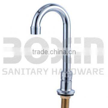 Deck-mounted Gooseneck Spout Faucets