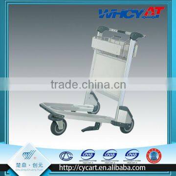 High quality Aluminium alloy airport trolley with brake