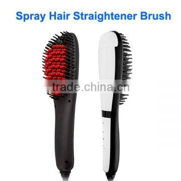 Top 10 Hair Straighteners Brush 2016, Detangling Anion Hair Straightener with Spray                        
                                                Quality Choice