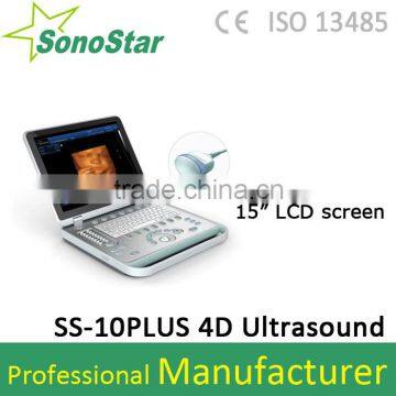 Sonostar Hot Sale Portable Medical Diagnostic 3D Ultrasound Machine Low Cost