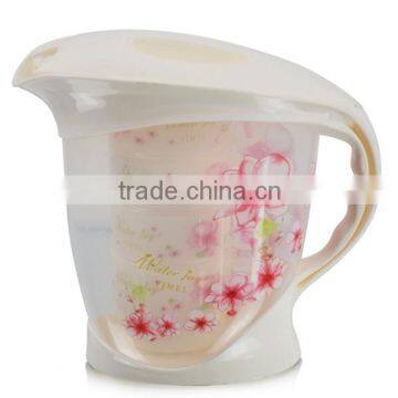 2015 plastic food safe pitcher with3 pcs cup