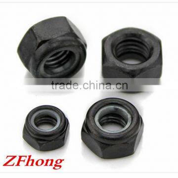 Din985 M2, M2.5 , m3 , M4, M5, M6, m8 Black Hex Nylon Lock Nut