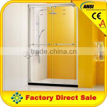 8mm double glass panels shower doors