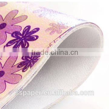 fashion rainbow design sublimation transfer printed paper ,chiffon,satin fabrics