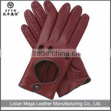 High quality Fitted Driving Sheep Leather Gloves