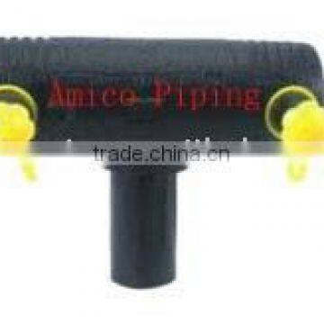 PE100 HDPE Pipe Fitting Electrofusion Reducing Reducer Equal Tee