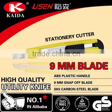 9mm Snap Off Blade Auto-lock slider Cutting Knife