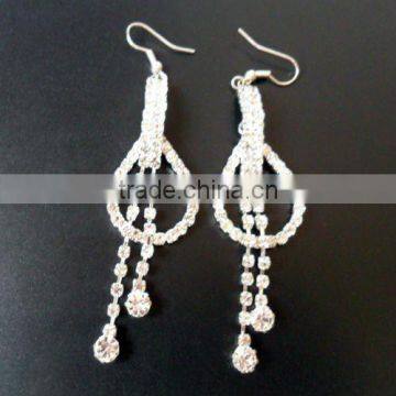 drop shaped earrings