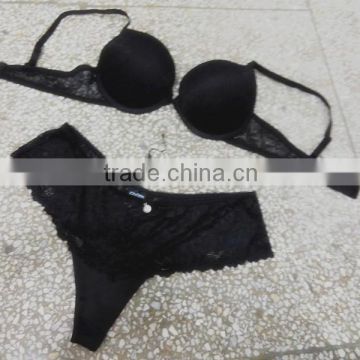 2016 hot sale lady's bra and underwear set/bra+panty/sexy bikini