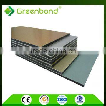 Greenbond aluminum composite panel external wall cladding exterior plastic price