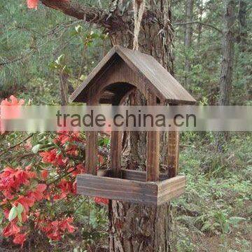 handmade hanging wooden bird feeders(FSC Certificate)