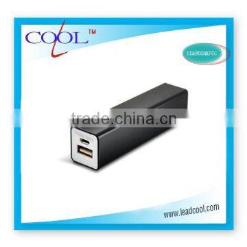 china manufacturer 2600mah rechargeable power charger