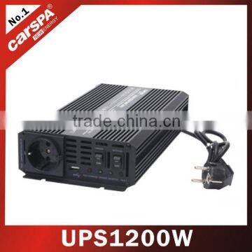 inverter charger UPS series 1200W, 10A modified sine wave power inverter battery backup (UPS1200)