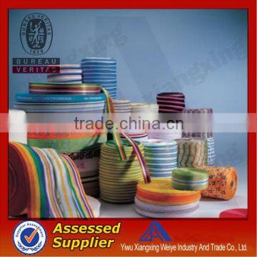 China export Christmas decoration heavy custom elastic hemp webbing