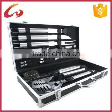 18pcs stainless steel BBQ tool set, grill set