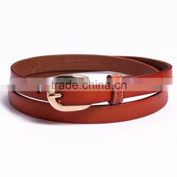 Fashion PU Leather Belts Women Belts Metal Buckle Women Belts photo-4