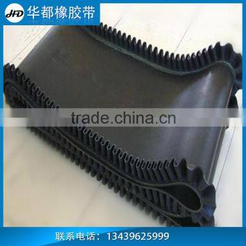 sidewall rubber conveyor belt with normal black abrasion resistant standard