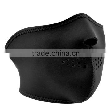 Breathable Windproof Neoprene Winter sports Black face ski mask