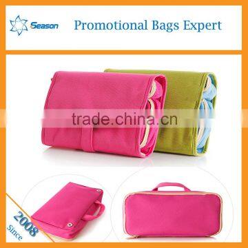 Cosmetic travel bag woman handbag clasp cosmetic bag