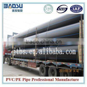 PE water pipe of standard length for 6m,12m