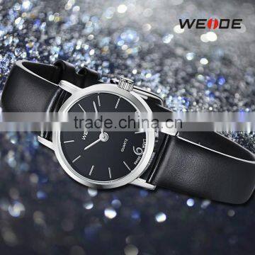 WEIDE 2015 Lady Vogue Leather Sapphire crystal Watches prices