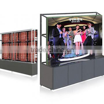 Grand view of floor stand led advertising screen for shopping mall/exhibition center