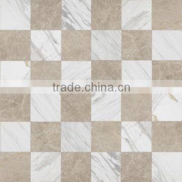 Glass Stone Polished Tiles Nero Marquina Marble Mosaic