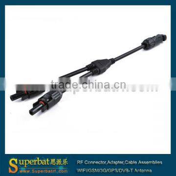 MC4 solar connector Y branch type 1F2M enjoy best price