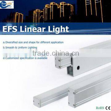 2015 aluminum profile IP67 waterpfoof rgb led linear light